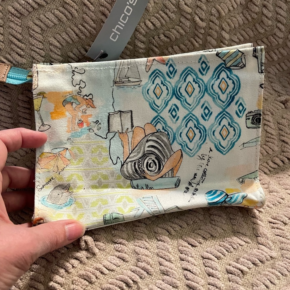 Colorful Patterned Pouch - Picture 5 of 7